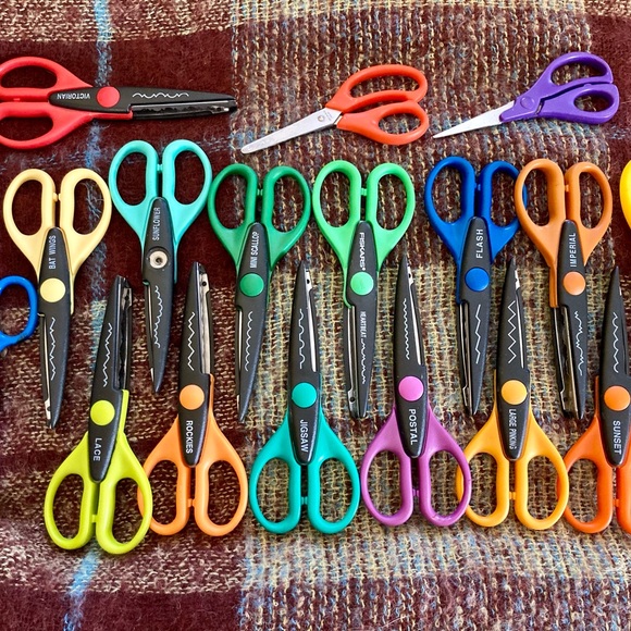 Colorful Kids Craft Scissors Set - Picture 6 of 7